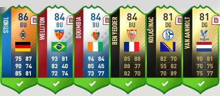 ThomYFUT's tweet photo. Mes ventes du jour ! #TechIF #FUT https://t.co/Qwas1iCnLw