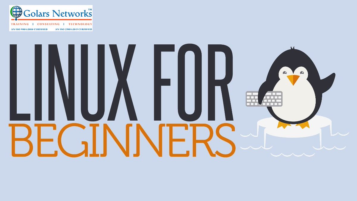 GolarsNetworks's tweet image. Looking @Career in #LinuxNetworking? #GolarsNetworks starts New Batch #LinuxTraining in #Hyderabad; Call 9703147734.
goo.gl/F9nJMA