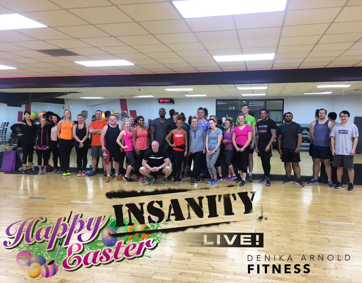 DenikaArnold's tweet image. EASTER SUNDAY INSANITY!!
BrillIant turnout today - thank you all SO much for coming! #happyeaster @BeachbodyUK