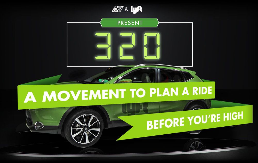 We’re partnering w/ CDOT to keep our customers safe - visit 320movement.com for free/discounted Lyft rides through 4/20! 🙌