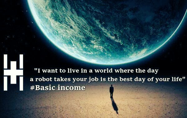 scottsantens's tweet photo. Our problem is not that jobs are going away thanks to technology. It's that we require jobs for income, and believe 40 hours is "full-time". https://t.co/PIu5ImBhQu