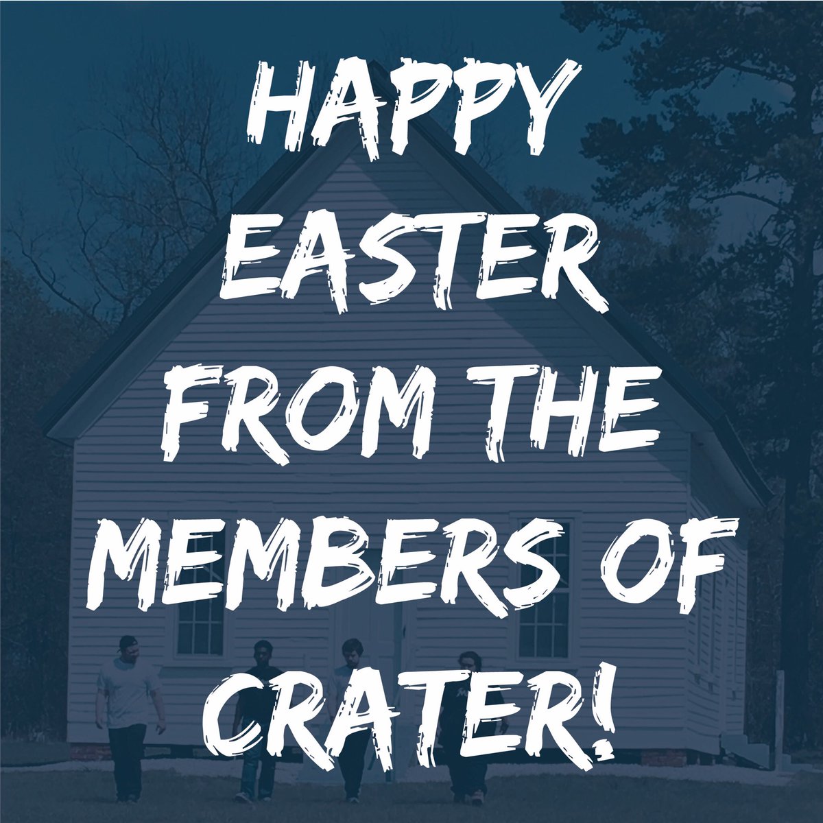 EarthDimple's tweet photo. Happy Easter from the members of CRATER❕
 #localband #localrockband #rock #rockband #photoshoot #CRATER https://t.co/h9Q0FFIB62