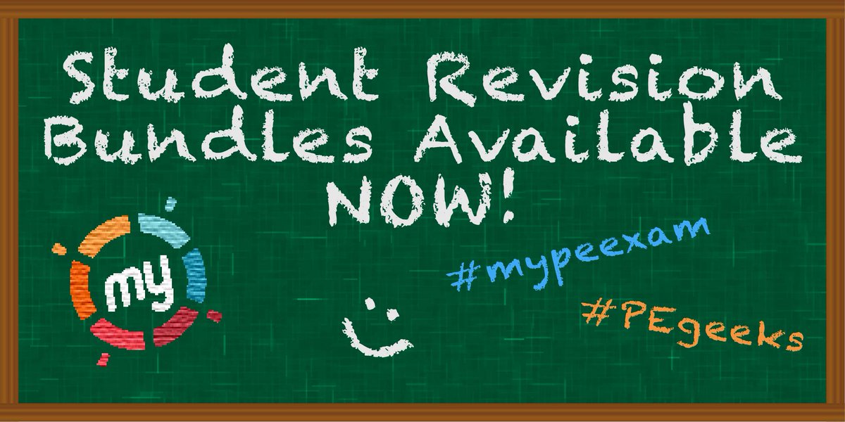 BRAND NEW

myPEexam 2017 Student Revision Bundles

mypeexam.org/student-revisi…

#pegeeks <a href="/PE4Learning/">PE4Learning.com</a> <a href="/thePEcircle/">PE Circle</a>