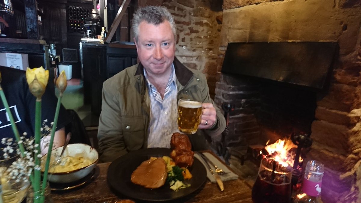 terrybnd's tweet photo. Maintaining the habit 😜 Sunday scran in the excellent @dockrayhall before a stroll by Ullswater today #lakedistrict https://t.co/sdy8F3aAU9