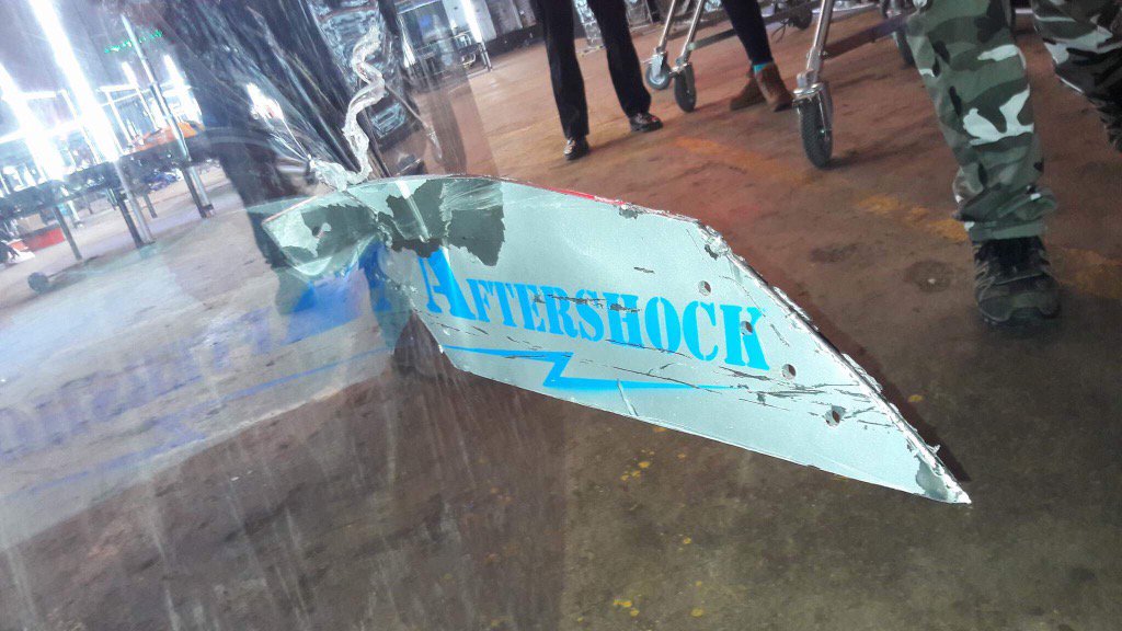 Nice bit of modern art for you guys! <a href="/UKRobotWars/">Robot Wars</a> <a href="/daraobriain/">Dara Ó Briain</a> <a href="/angelascanlon/">Angela Scanlon</a> <a href="/UKRobotWars/">Robot Wars</a>