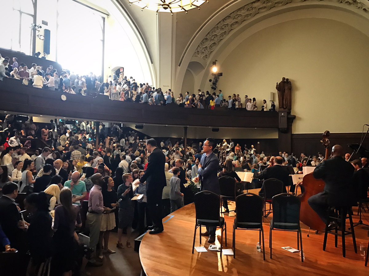 Still in awe over our first service. We'll see you again next week at 10:30am! #HappyEaster #RedeemerLSQ