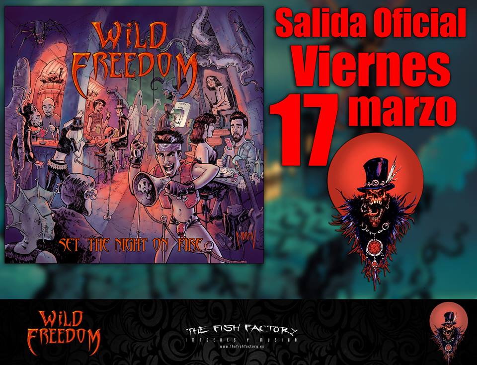 Nuestro primer disco está disponible en tiendas desde el 17 de Marzo. Puro Sleaze para todos!