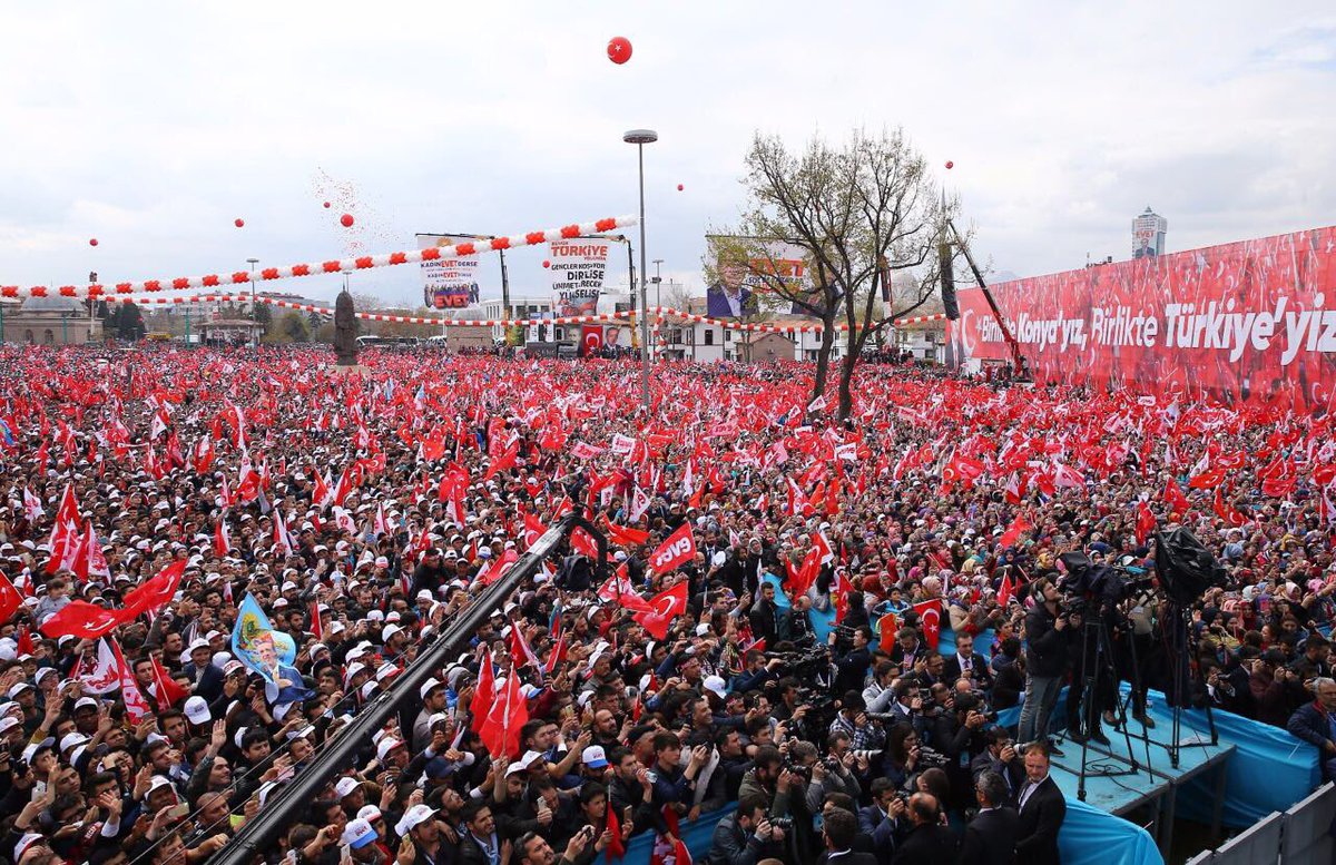 Teşekkürler Konya;

Teşekkürler Türkiye!

#EvetZaferMilletindir