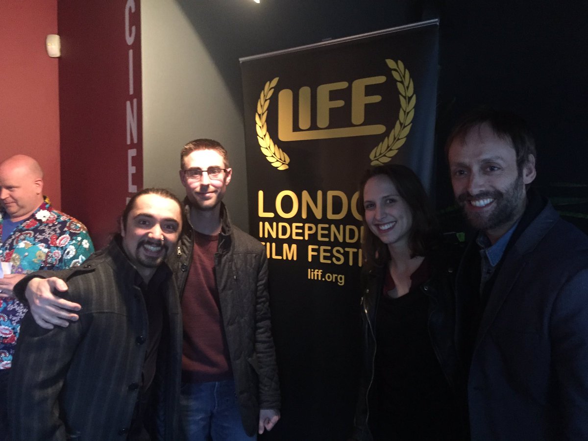 Great feeling and great response from the audience! Amazing experience <a href="/LondonIFF/">LIFF</a> #SupportIndieFilm
