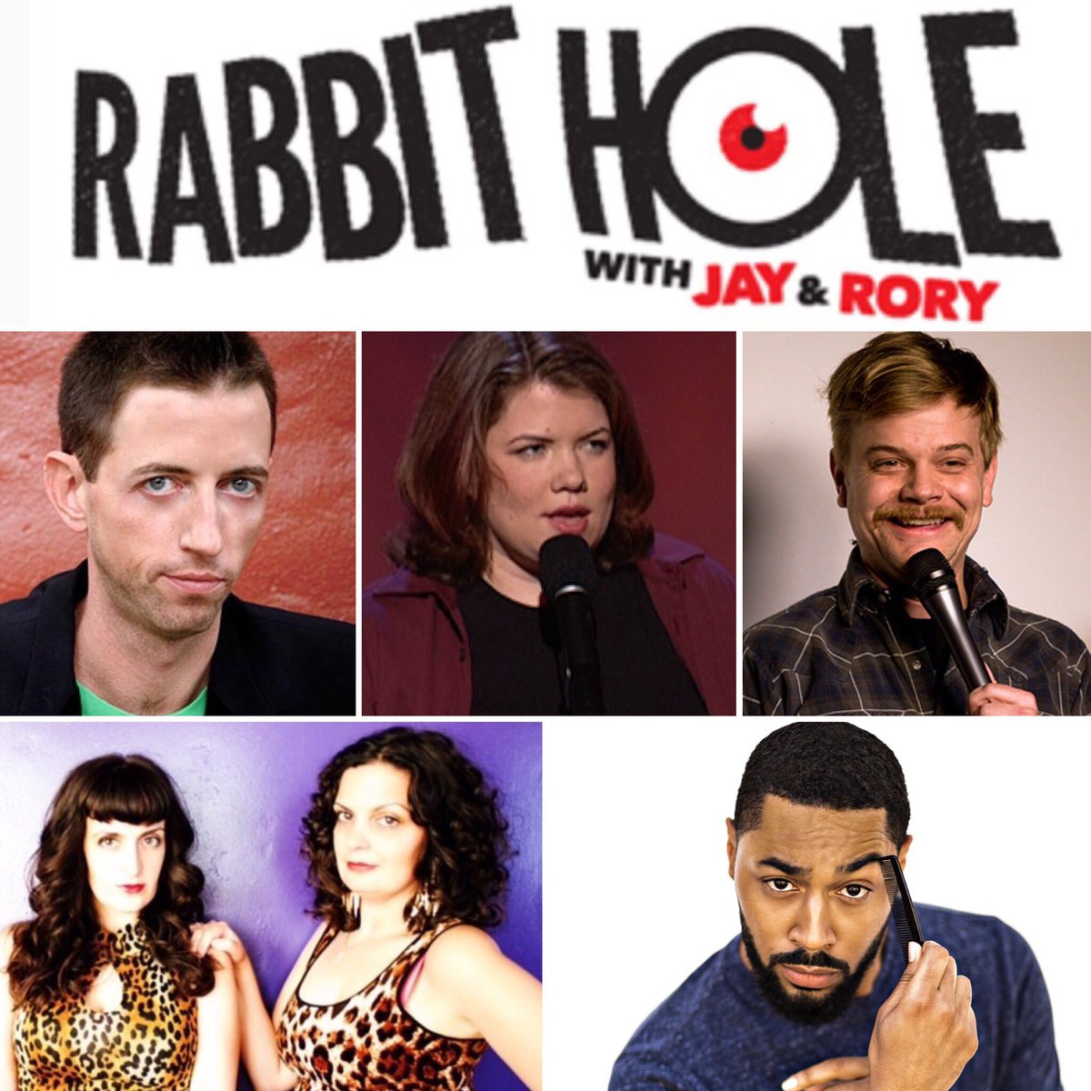 TheRabbitHoleLA's tweet photo. April 19! @nealbrennan @biloon @charpiecomedy @Dputerbaugh @puterbaughs @toneBell Tickets at https://t.co/eGpkKR1OTu!! https://t.co/ePkcXt86cG