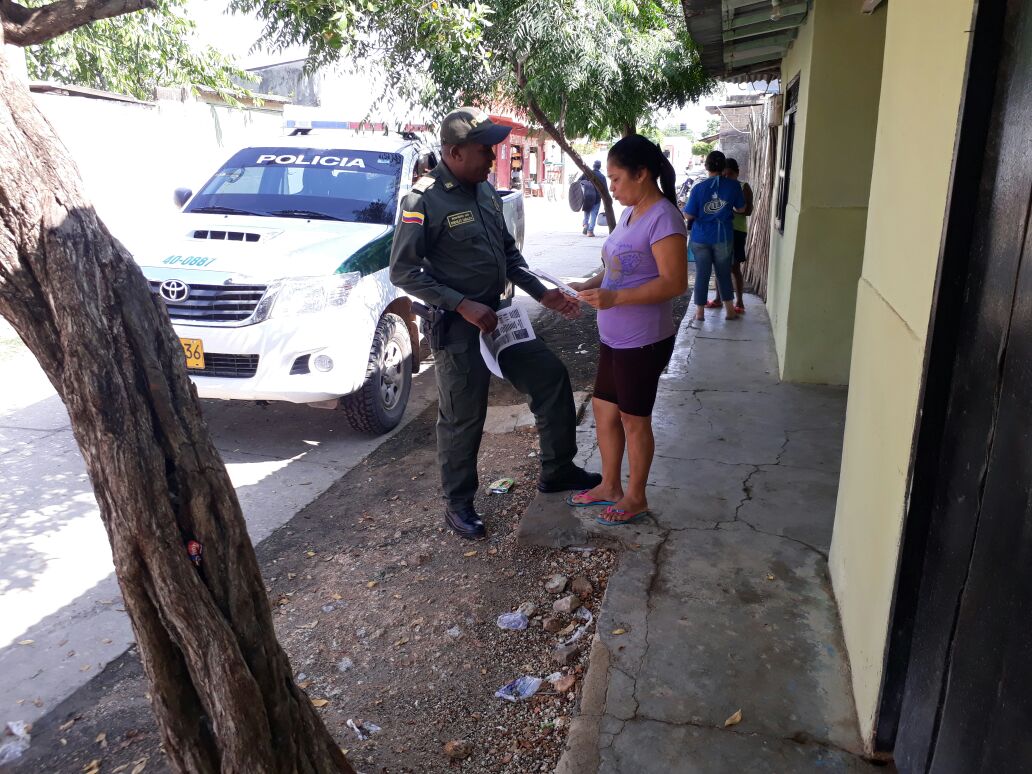 alcaldiachima's tweet photo. @PoliciaDECOR
#Echima Realizó Campaña No Prenda Empujado Con Líderes Indígenas cacique territorial y Capitanes del M/pio de Chimá. https://t.co/ciOMKhYzZG