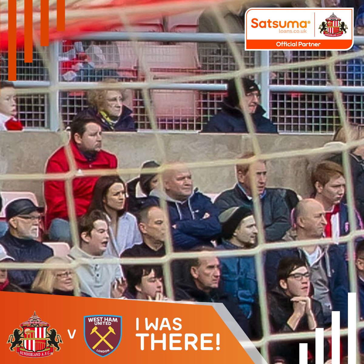 jollycolley's tweet photo. I was there for @SunderlandAFC vs West Ham! #SAFCFanPic https://t.co/i0nAO4Ztzo