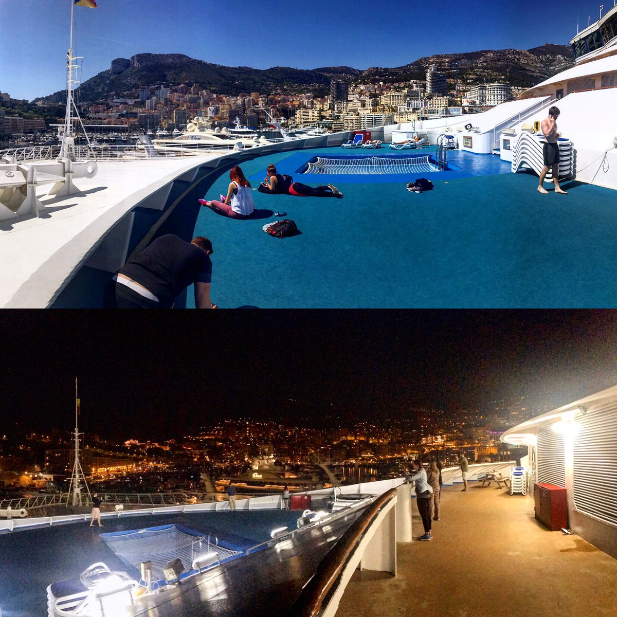 AdamSPringle's tweet photo. Monte Carlo: Day vs Night! #Oceana #InstallCountdown https://t.co/MK6DLZFLFW
