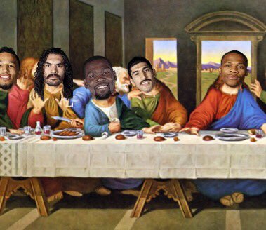 JoshUntucked's tweet photo. And while they were eating he told them "One of you will betray me" https://t.co/7JAdvZNust