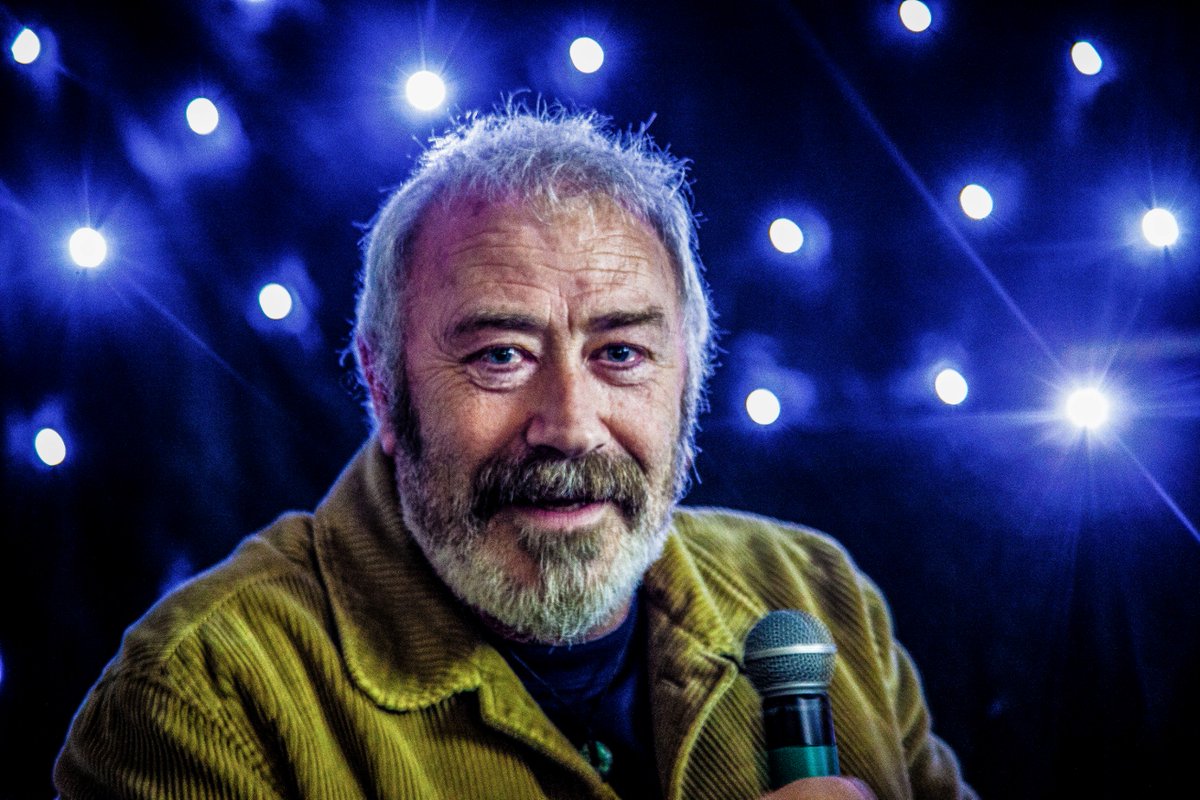 Just been going through my photos from the other week... &amp; this is one from the Q&amp;A with the legendary <a href="/FrankJakeman/">Frank Jakeman</a> shining like a star...