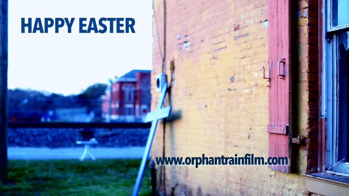 OTrainFilm's tweet photo. HAPPY EASTER to all our friends and supporters. Make sure to check out the #OrphanTrain trailer at https://t.co/PIP1wNcca0 https://t.co/d5LI9x3Jqu
