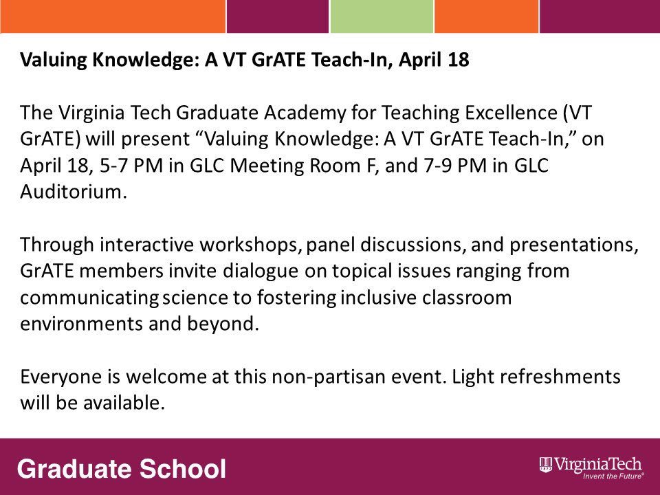 Subhradeep @BEAMvt & Debarati @vtenge on VT & Blacksburg: 'We have built a life here.' #shareurstory @VT_GrATE #TeachIn