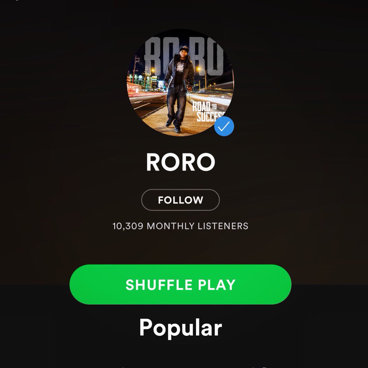 RoroMuzic's tweet photo. #Follow my new official #Spotify page. New stuff on the way. 
https://t.co/jkwWe3E362

#Roro https://t.co/H1pIj2uyTq