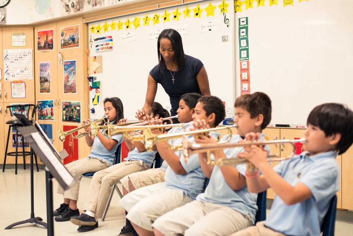 Kids deserve a great education, and that doesn't stop at core classes. To quote a good friend of ours: "music makes our students smarter!"