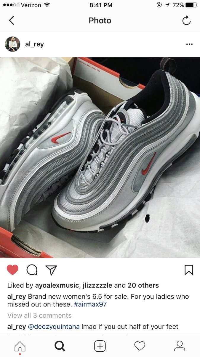 nike air max 97 womens 6.5