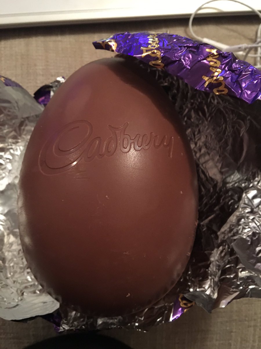 Amy_whyley's tweet photo. Ermmm... @CadburyUK  where's the bunny gone?!? Is it because of #brexit ? #Cadbury #easter https://t.co/umm6X2uVWK