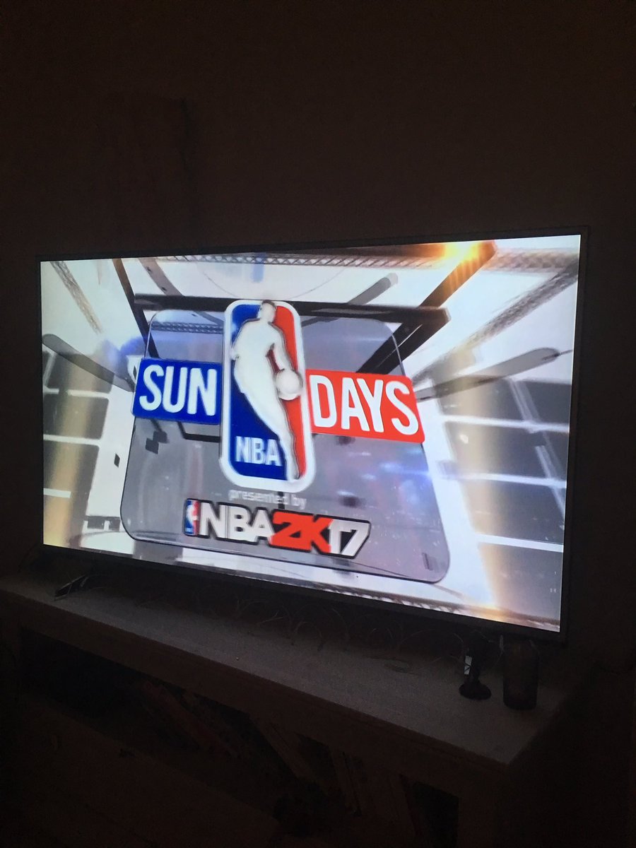 Ach Kinders, is das schön! #timetorise #nbasundays #ilovethisgame #happyester