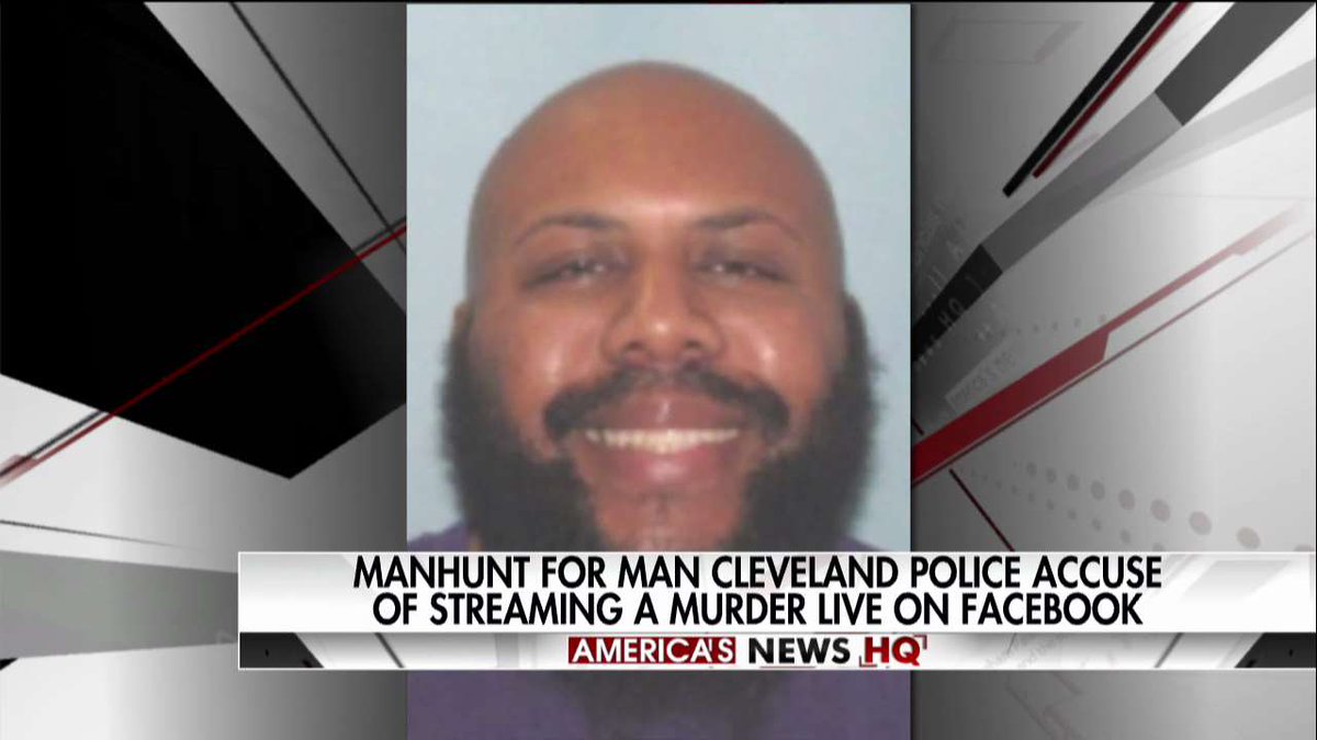 FoxNews's tweet photo. 'Easter day slaughter': Cleveland cops searching for alleged killer who broadcast murder on Facebook https://t.co/O9Ujp2J6Ba https://t.co/nXue4Ucoky