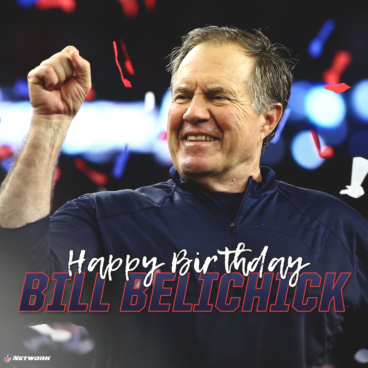 Happy birthday to HC Bill Belichick! 