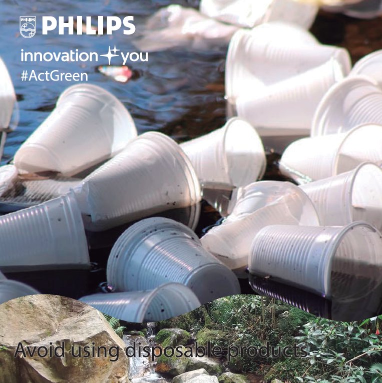 SimplementeRF2's tweet image. #ActGreen For the sake of the planet, we must avoid the use of disposable elements as much as they can be composed of plastic and icopor