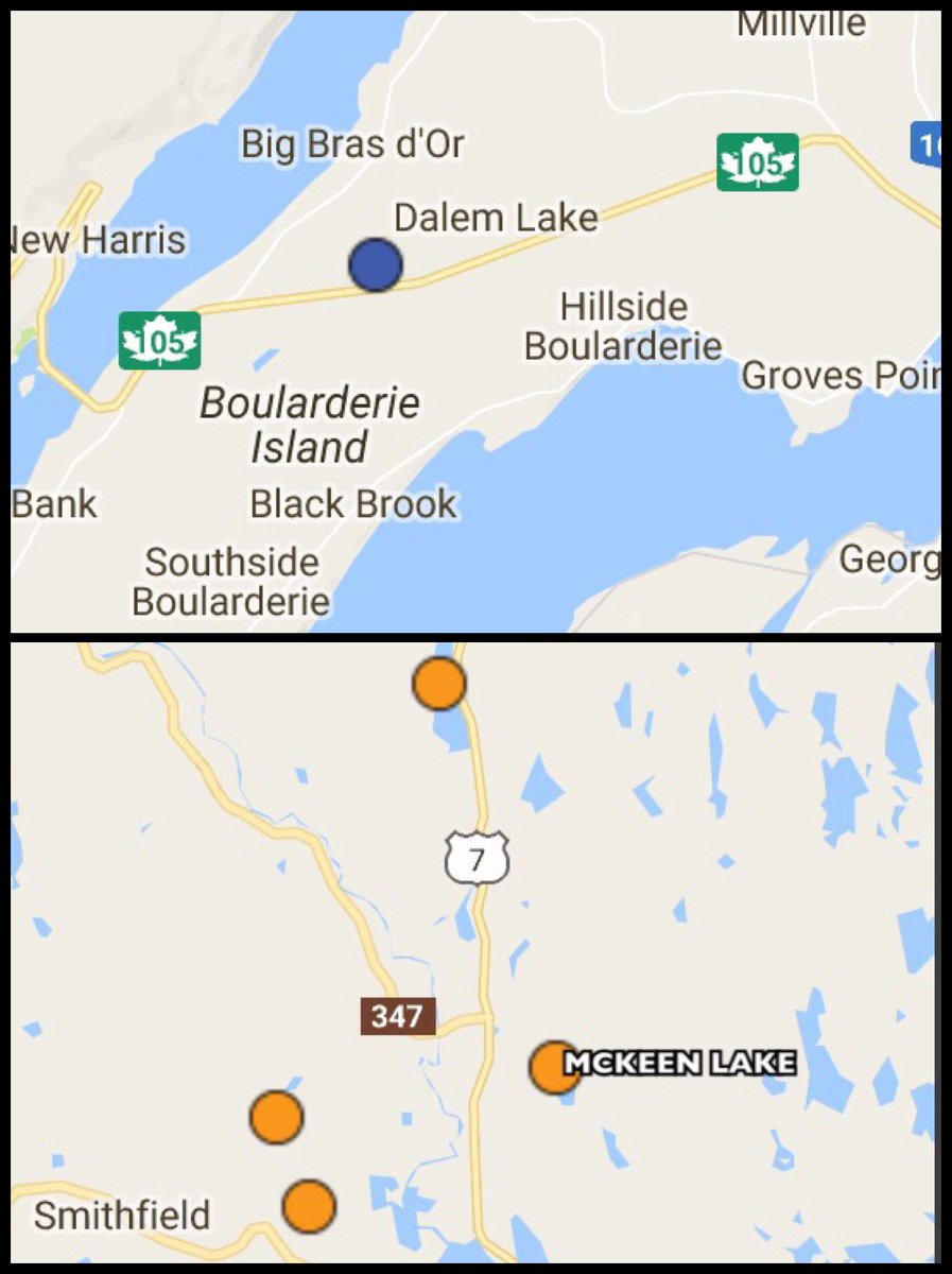 Two more lakes to add to the NS summer stocked lakes program. To see more visit outdoorfreaks.ca/map
