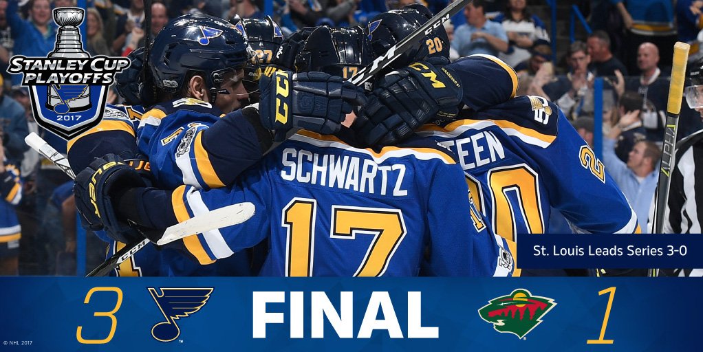 3-0!!! #WeAllBleedBlue