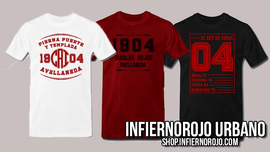 InfiernoRojo's tweet photo. ¡20 premios! El pantalón de @campi1289, una remera @InfiernoRojo, 8 cupones del 25% y 10 del 15% en la Tienda. RT a este TW: Se van el 24/7 https://t.co/OH2MeAaUNh
