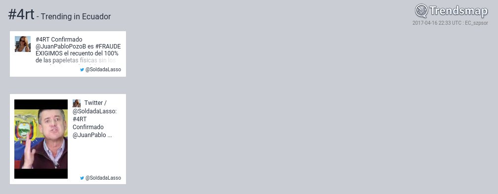 TrendsEcuador's tweet image. #4rt es ahora una tendencia en Ecuador

trendsmap.com/r/EC_szpsor