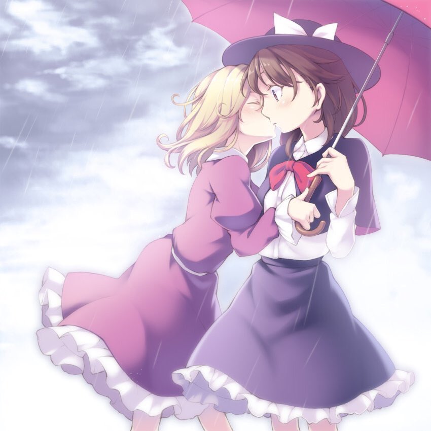 Syusyu_clean's tweet photo. 飛び込んでキ���する描写が上手い百合 https://t.co/BAdavTNSVX