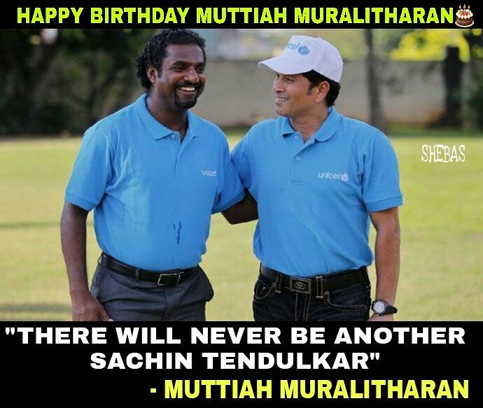 Happy Birthday Muttiah Muralitharan  