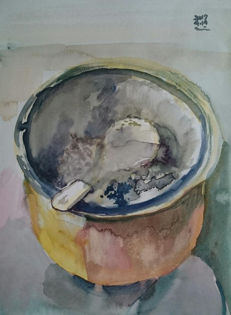 e2ciray's tweet photo. うるかした釜 #Drawingoftheday #Aprildrawing #日記絵 https://t.co/9AfbVIsOaY