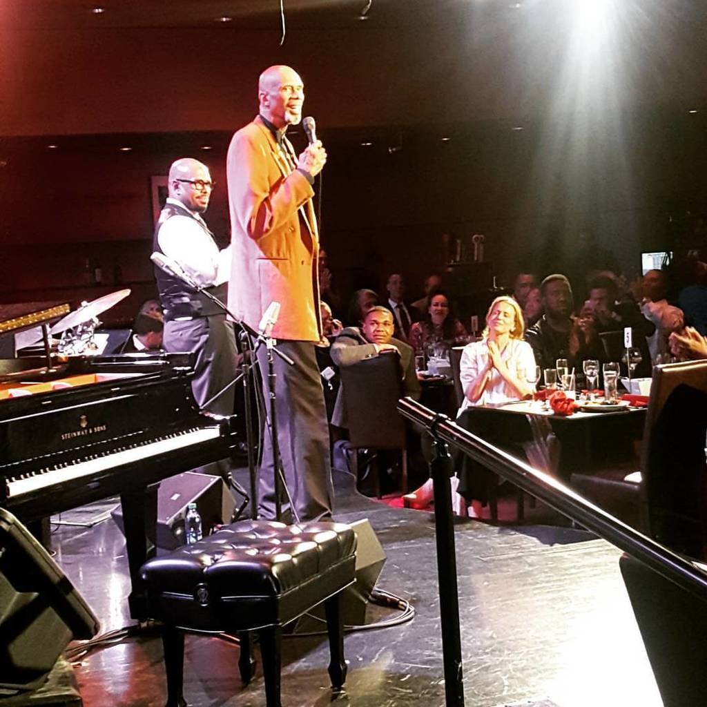 Happy Bday, Kareem Abdul Jabbar!!! (at Dizzy s Club Coca-Cola) 