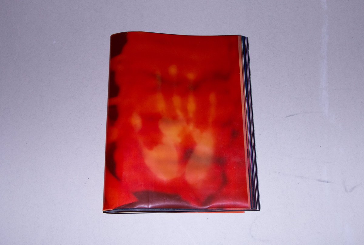 Hotmess_jpg's tweet photo. Hotmess book artist edition of 50
Heat sensitive cover Removable collage design
8 Poems 
Codesign-basic rain studio 
Text: Curtis eggleston https://t.co/ywHdbtDfc3