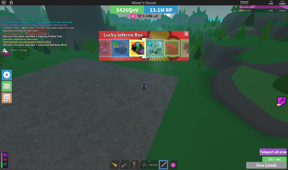 _boburbob_'s tweet photo. @berezaagames I thought you said inferno's were unrigged https://t.co/dYy5S9shLN
