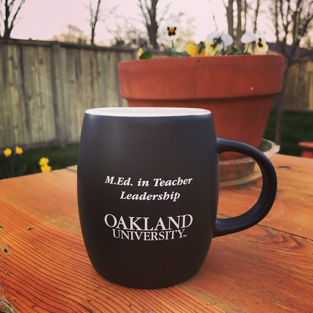 MrsC3020's tweet photo. Feels good to be done! #OUSEHS #gradschool #teacherleadership https://t.co/xUftZ3olcM