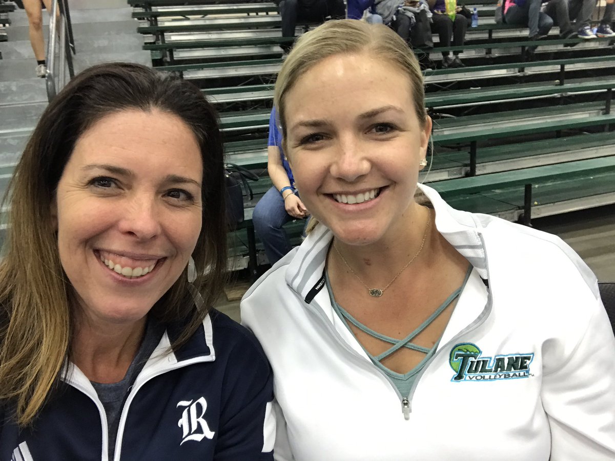 RiceVolleyball's tweet photo. We 👀 you @MeredithSchamun recruiting hard this Easter weekend. #Owlsvb #foreveranowl https://t.co/WcGGCD4q7L