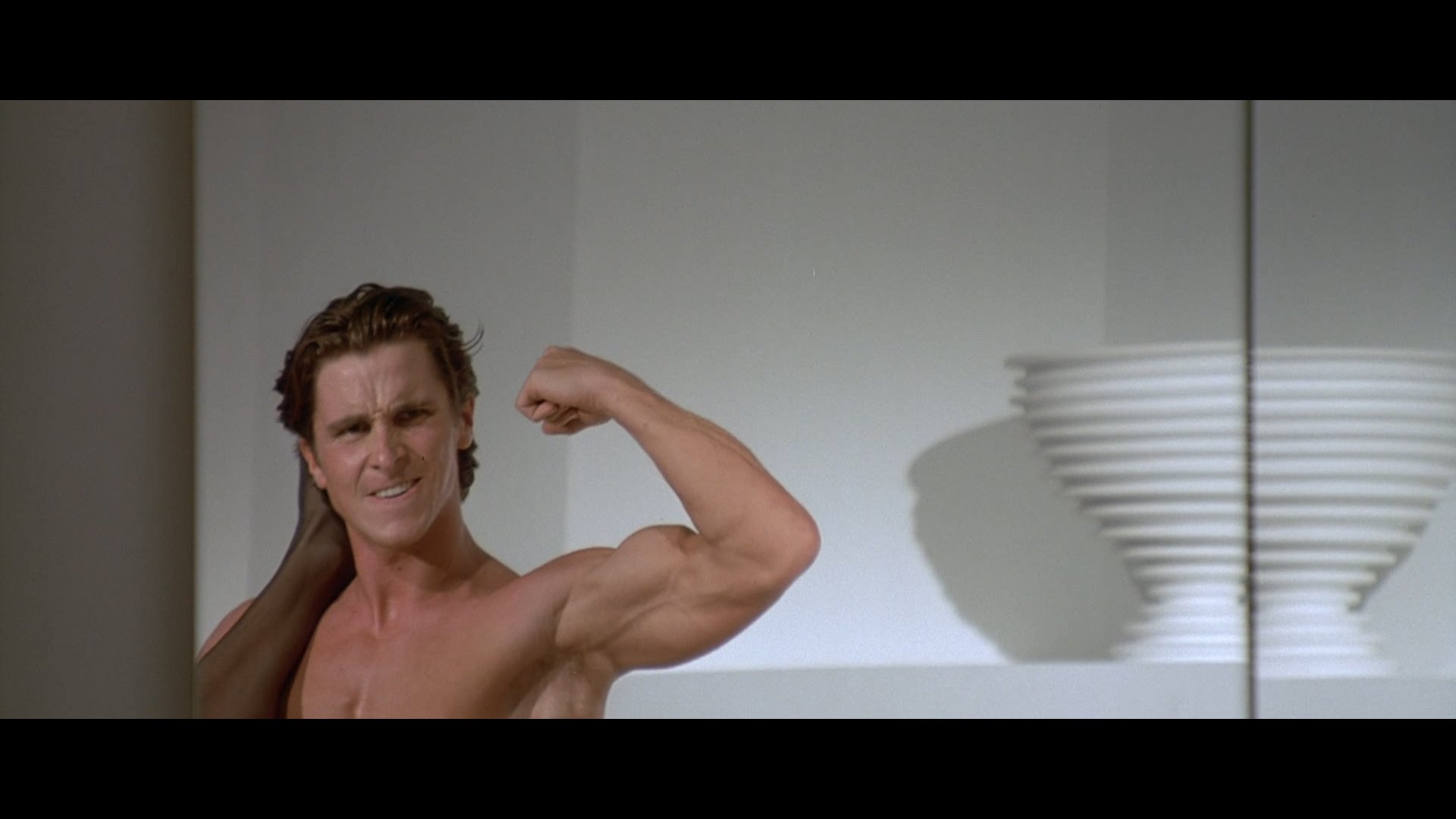 Christian Bale American Psycho Physique