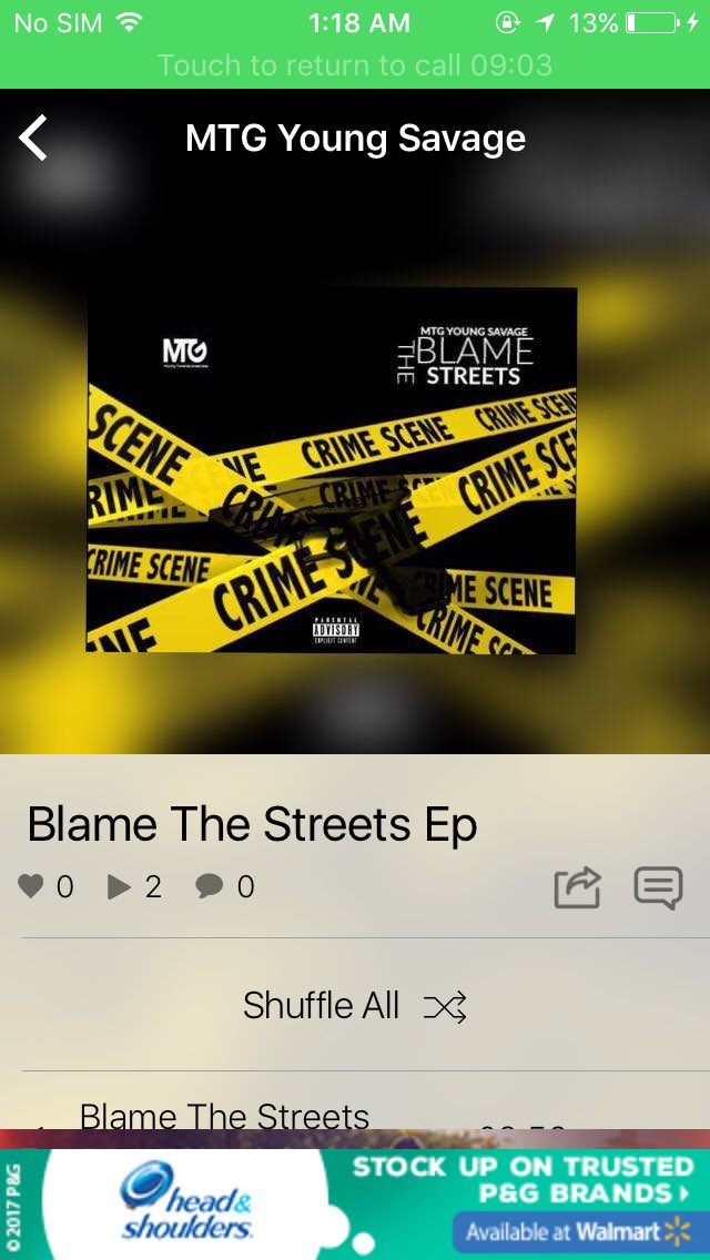 MTGYoungSavag's tweet photo. 🔥🔊🔥🔊🔥🔊🔥🔊
Listening to MTG Young Savage 'Blame The Streets Ep' using My Mixtapez app https://t.co/EcZIzMXlrR
#GoCheckThisOut https://t.co/QXtnu6vw63