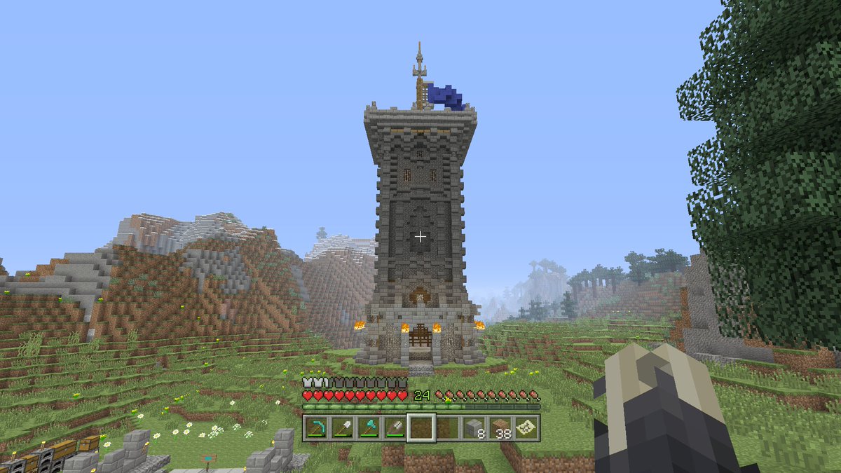 L4SER_RAPTOR's tweet photo. @4JStudios @ibxtoycat #MinecraftXB1 #Survival #aNewBeginning ⛏️ https://t.co/9XydGpTv8P