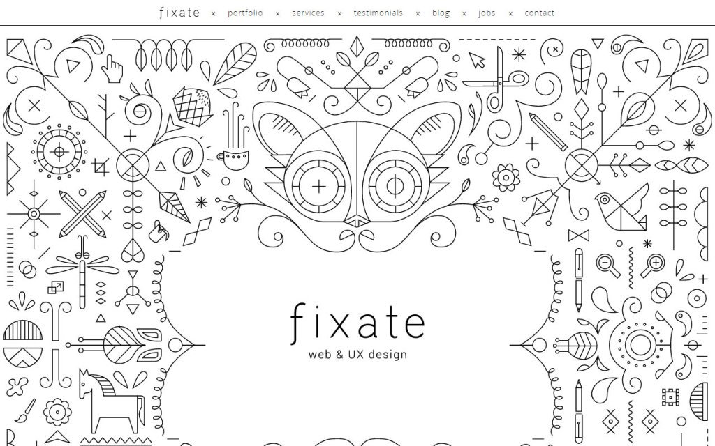 Web Design Agency | Johannesburg | Gauteng | South Africa | Fixate typeshowcase.com/websites/fixat…