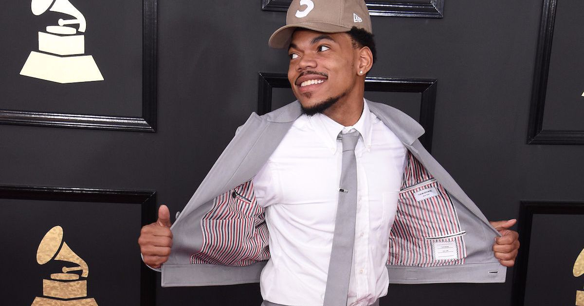 Chance The Rapper is having a very Stevie Wonder birthday  