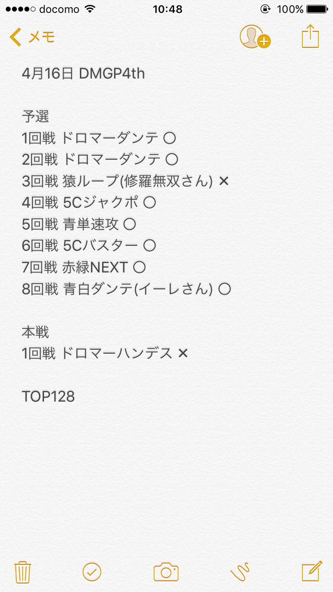 先日のDMGP4thにて使用した青白ロージアダンテです。 Team Heaven