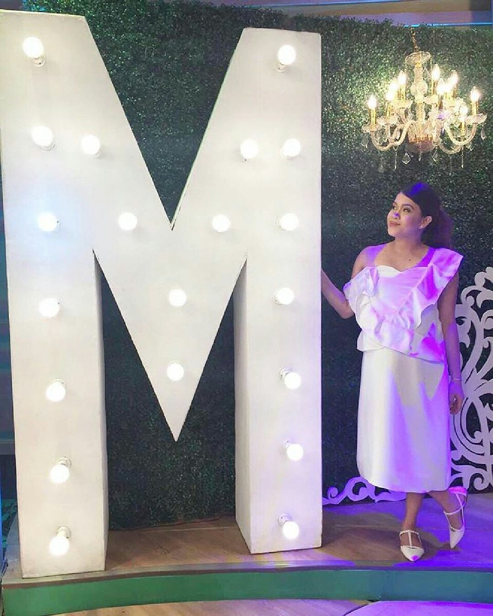 MelasonFamily's tweet photo. Melai's outfit for her birthday episode at magandang buhay earlier © icavillanueva IG #MBMelai https://t.co/kYmqwhNVMr