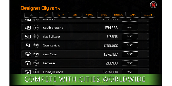 designer_city's tweet photo. Compete with other #DesignerCity players to reach the top of the leader boards https://t.co/T5aNgU5G26 #citybuilding #freetoplay #mobilegame https://t.co/9ysppyadC8