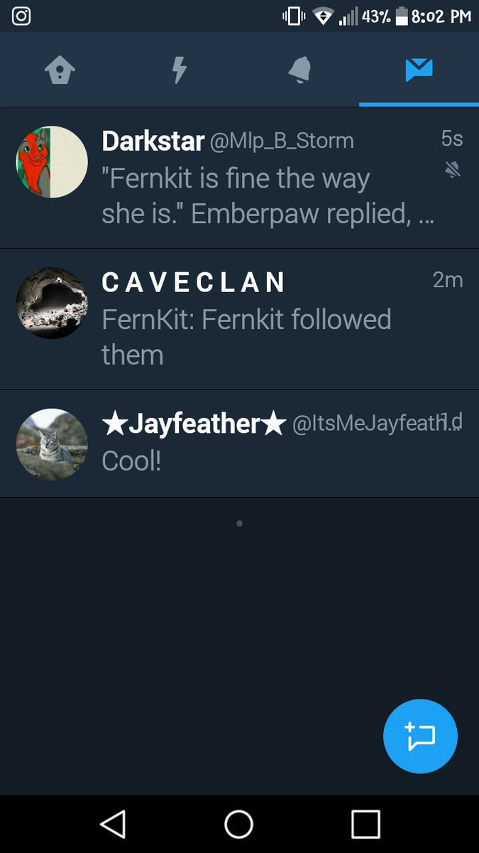 HisEmptySmile's tweet photo. @ItsMeJayfeather ▪ These are mine whoops ▪ https://t.co/398fyQhywy
